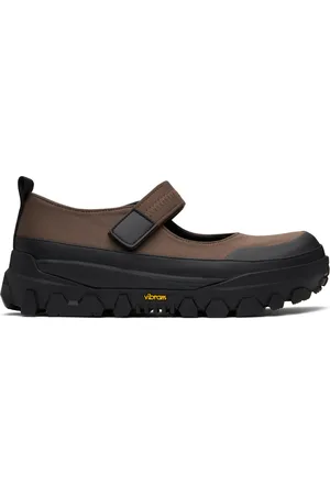 AMOMENTO & Black Vibram Mary Jane Ballerina Flats