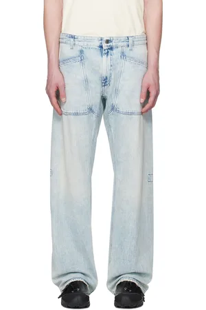 Diesel Blue Relaxed D-Zeta 09l60 Jeans