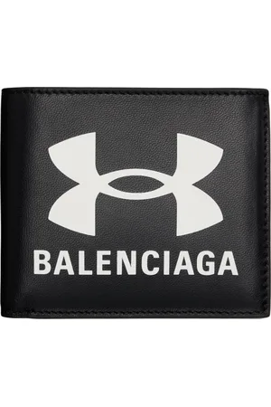 Balenciaga Black Under Armour Edition Square Folded Wallet