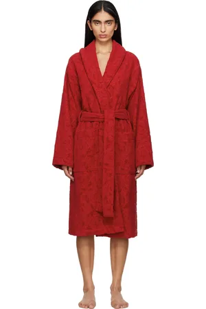 VERSACE Red Barocco Bathrobe