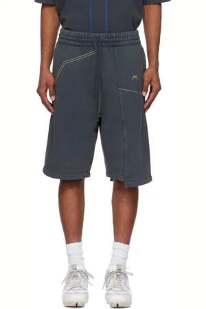 A-cold-wall* Gray Oblique Shorts