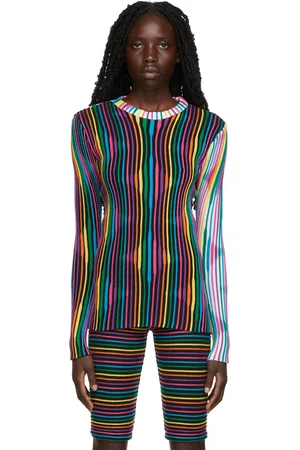 Andrej Gronau SSENSE Exclusive Multicolor Merino Wool Long Sleeve T-Shirt