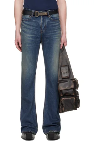 Balenciaga Blue Bootcut Jeans