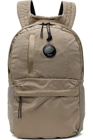 C.P. Company Khaki Nylon B Lens Backpack