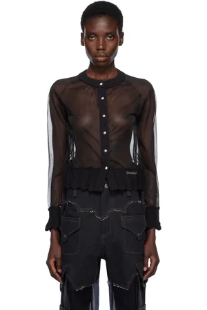 Andersson Bell Sheer Knit Cardigan