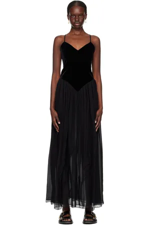 Chloé Black Evening Maxi Dress