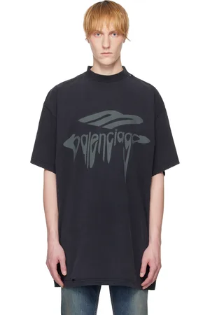 Balenciaga Black 3B Liquefied T-shirt