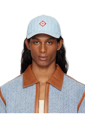 Casablanca Blue Logo Patch Cap