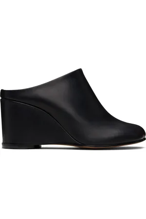 Maison Margiela Black Anatomic Slipper Mules