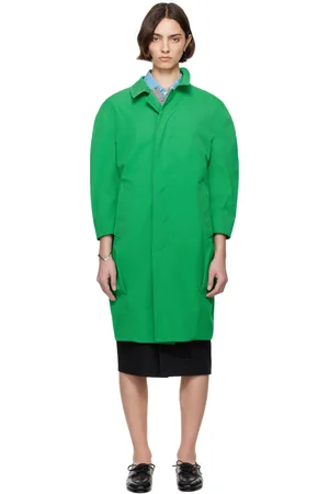 Bally Green Twill Coat