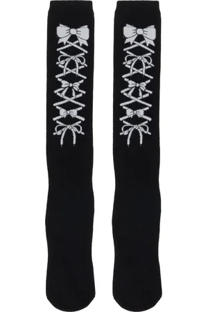 ASHLEY WILLIAMS Lace Knee Socks