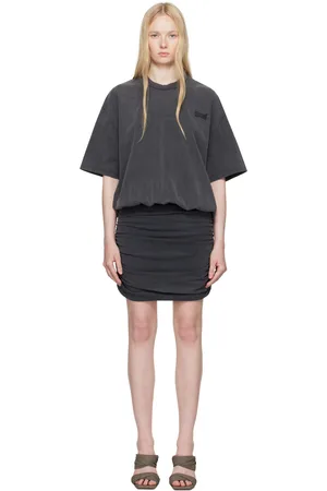 Alexander Wang Gray Pre-Styled T-Shirt Minidress