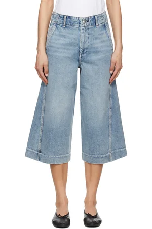 RAG&BONE Blue Tailored Jamie Denim Shorts