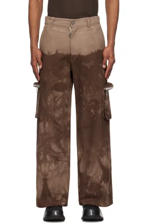 Charlie Constantinou Brown Multi Pocket Cargo Pants