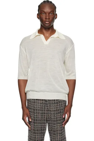 Auralee Off-White Skipper Polo