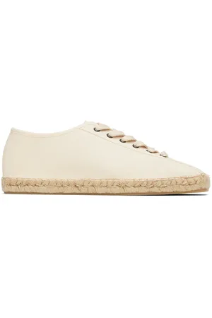 LEMAIRE Off-White Linoleum Laced Espadrilles