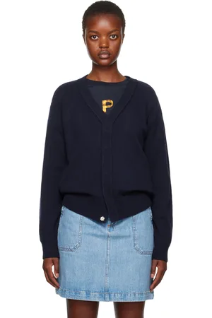 A.P.C. Navy Mary Cardigan