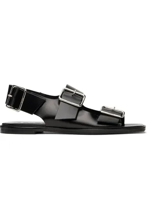 Aeyde Thekla Leather Slingback Sandals