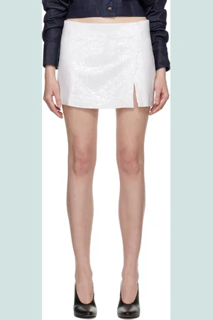 16Arlington White Minerva Miniskirt