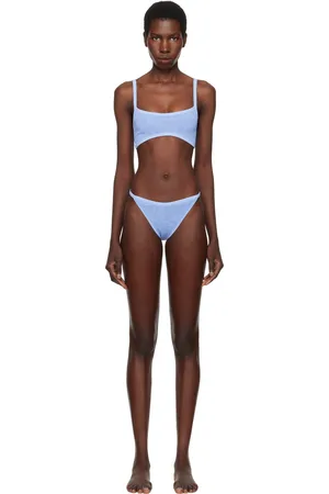 Hunza G Blue Tyler Tonal Bikini