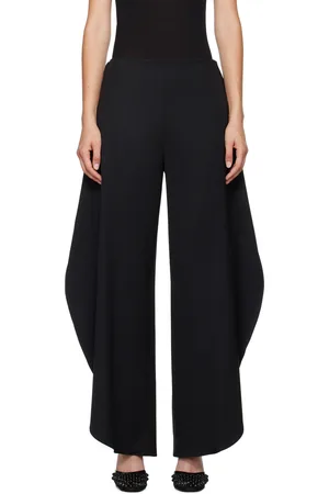 Alaïa Black Round Trousers