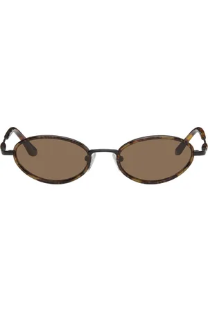 BONNIE CLYDE Black & Brown Voodoo Sunglasses