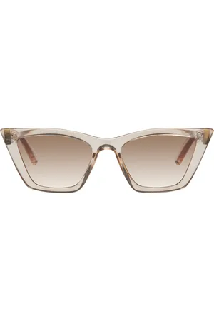 Le Specs Beige Velodrome Sunglasses