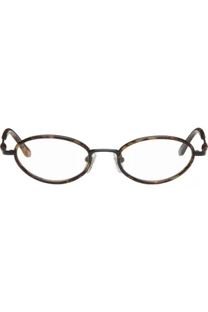 BONNIE CLYDE Black & Brown Voodoo Glasses