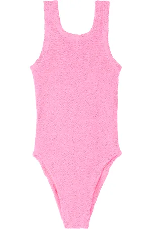 Hunza G Kids Pink Classic Swimsuit