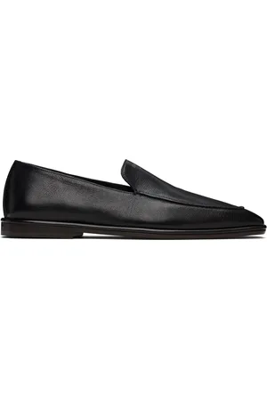 Salvatore Ferragamo Black Calfskin Loafers