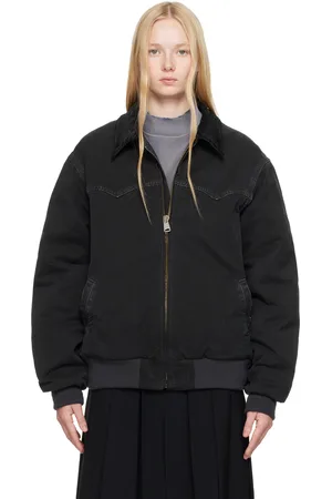 Maison Margiela Black Yoke Caban Jacket
