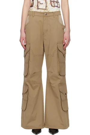 Andersson Bell Waxed Utility Pocket Cargo Pants