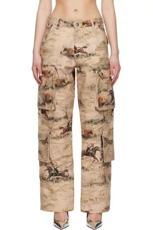 Andersson Bell Cowboy Printed Cargo Pants