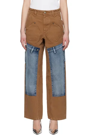 Andersson Bell Brown & Blue Re-Make Carpenter Jeans