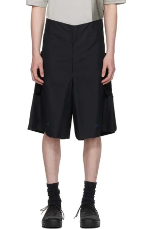 A-cold-wall* Black Form Tearaway Shorts
