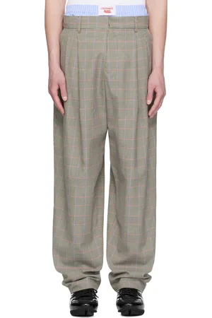 Charles Jeffrey Loverboy Beige Aberdeen Trousers