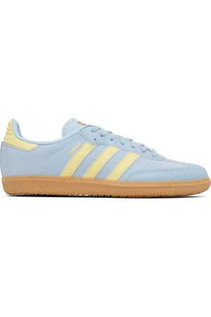 adidas Big Kids Blue Samba OG Sneakers