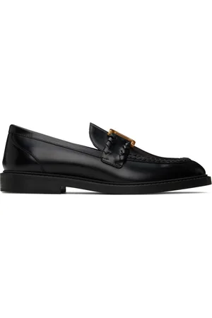Chloé Black Marcie Loafers