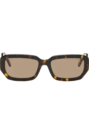 Marc Jacobs Brown Rectangular Sunglasses
