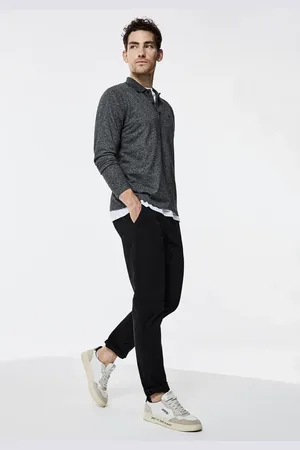 Street one Pique-Langarmpolo