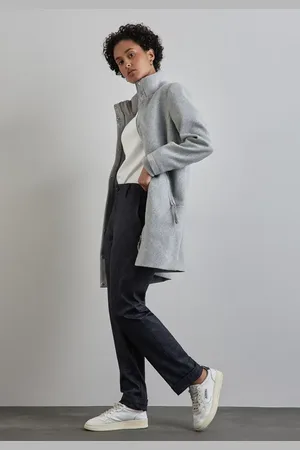 Street one Chino im Melange-Look
