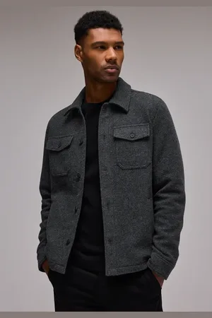 Street one Overshirt in Woll-Optik