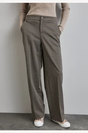 Street one Karierte Wide Leg Hose
