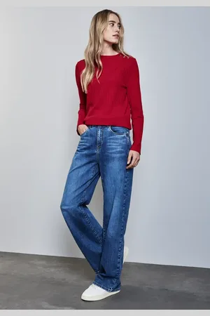 Street one Langarmshirt mit Knopfdetail
