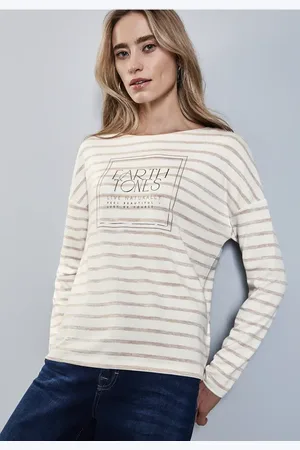 Street one Folienprint Streifenshirt