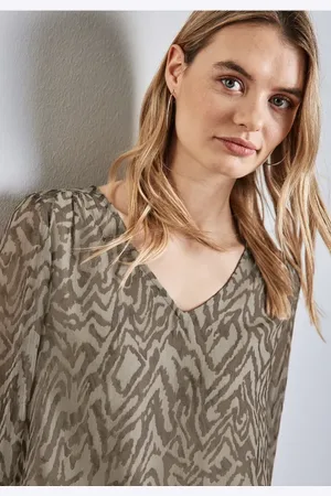 Street one Chiffon-Bluse mit Raffung