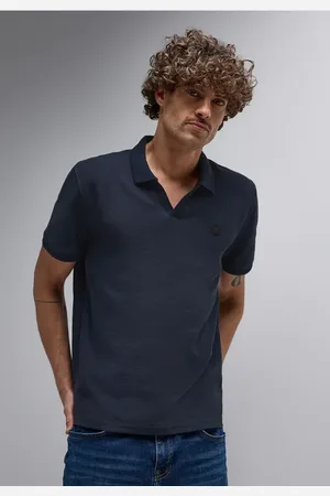 Street one Poloshirt mit offenem Kragen