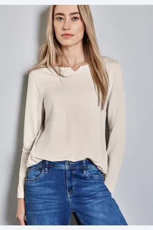 Street one Shirt mit Ausschnitt-Detail