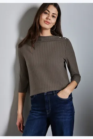 Street one Shirt mit Knöpfen