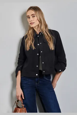 Street one Jacke in Velours-Optik